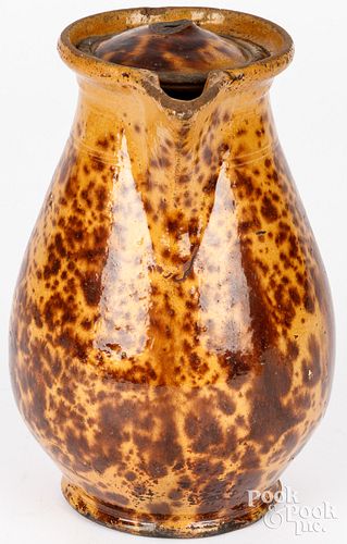 PENNSYLVANIA REDWARE LIDDED