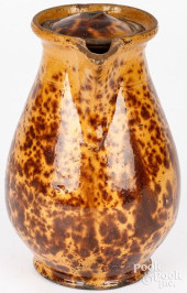 PENNSYLVANIA REDWARE LIDDED PI