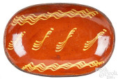 PENNSYLVANIA REDWARE LOAF DISH
