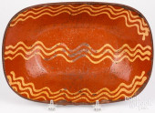 PENNSYLVANIA REDWARE LOAF DISH