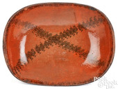 PENNSYLVANIA REDWARE LOAF DISH
