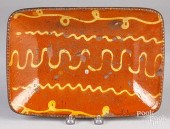 PENNSYLVANIA REDWARE LOAF DISH