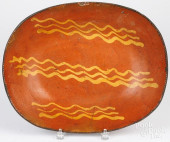 PENNSYLVANIA REDWARE LOAF DISH