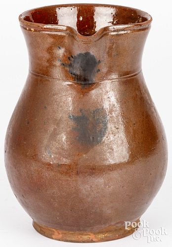 PENNSYLVANIA REDWARE PITCHER,