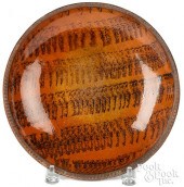 PENNSYLVANIA REDWARE PLATE, 19
