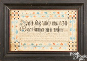 PENNSYLVANIA RELIGIOUS VERSE<b