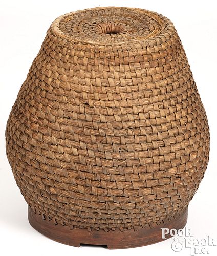 PENNSYLVANIA RYE STRAW BEE SKEP,