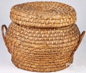 PENNSYLVANIA RYE STRAW LIDDED