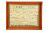 PENNSYLVANIA SAMPLER.  Elizabe