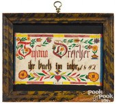 PENNSYLVANIA SCHWENKFELDER WAT