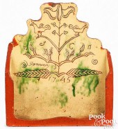 PENNSYLVANIA SGRAFFITO DECORAT