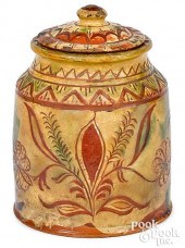 PENNSYLVANIA SGRAFFITO REDWARE