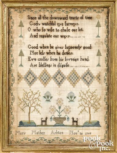 PENNSYLVANIA SILK ON LINEN