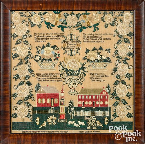 PENNSYLVANIA SILK ON LINEN