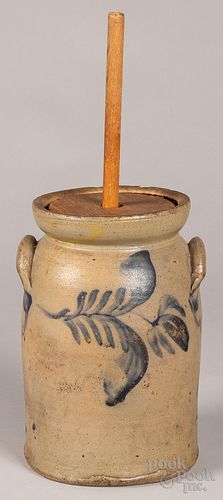 PENNSYLVANIA STONEWARE CHURN,