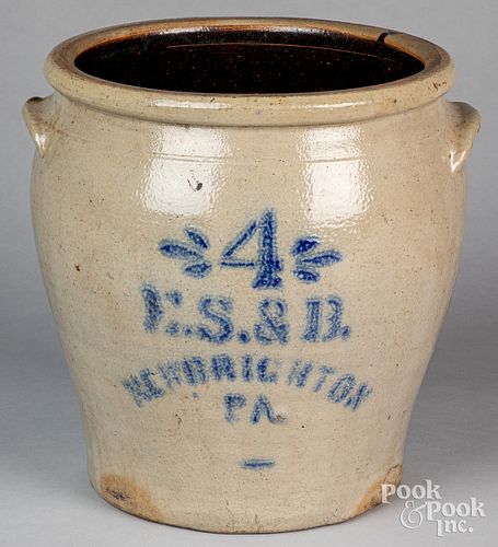 PENNSYLVANIA STONEWARE CROCK,