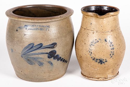 PENNSYLVANIA STONEWARE CROCK AND