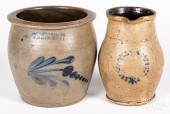 PENNSYLVANIA STONEWARE CROCK A