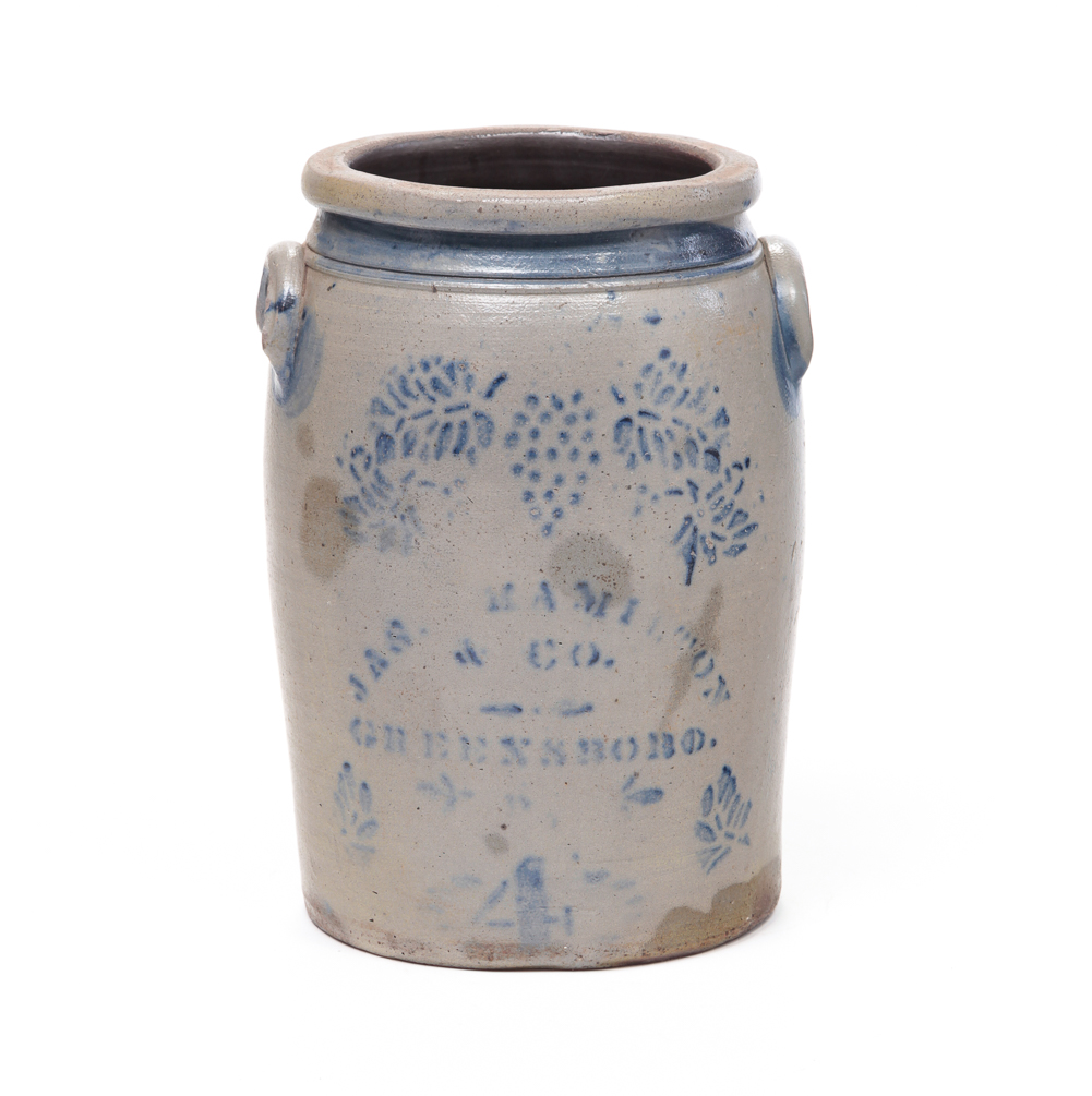 PENNSYLVANIA STONEWARE CROCK.