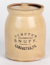 PENNSYLVANIA STONEWARE JAR, 19