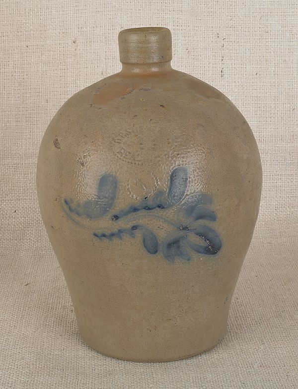 Pennsylvania stoneware jug 19th