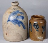 PENNSYLVANIA STONEWARE JUG AND