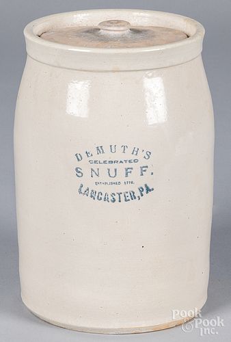 PENNSYLVANIA STONEWARE LIDDED