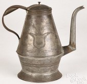 PENNSYLVANIA TIN COFFEEPOT, 19