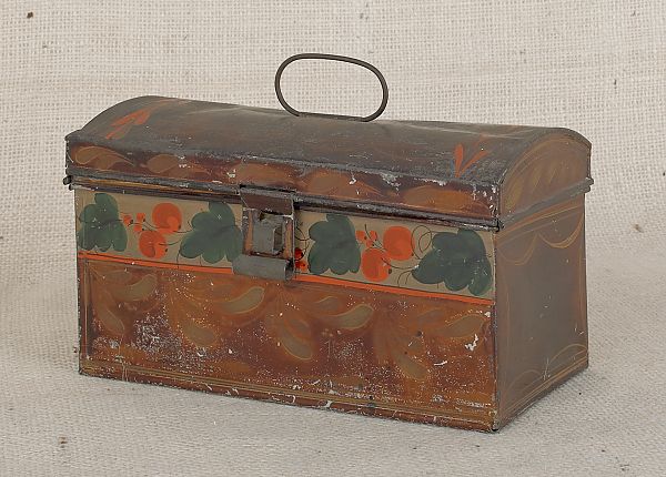 Pennsylvania toleware dome lid