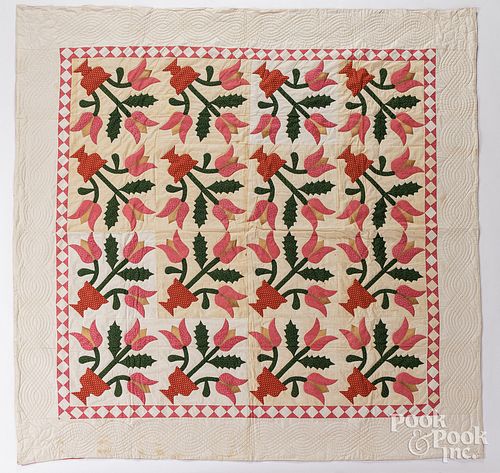 PENNSYLVANIA TULIP APPLIQUé