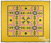 PENNSYLVANIA TULIP APPLIQUé QU