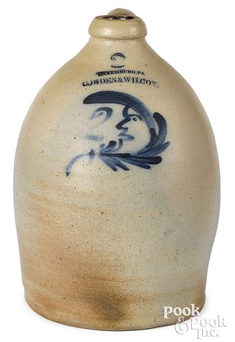 PENNSYLVANIA TWO-GALLON STONEWARE