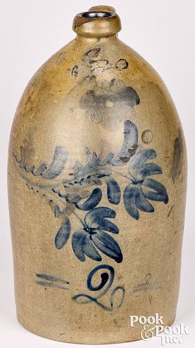PENNSYLVANIA TWO-GALLON STONEWARE