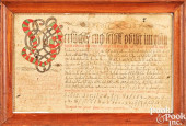 PENNSYLVANIA VORSCHRIFT, DATED
