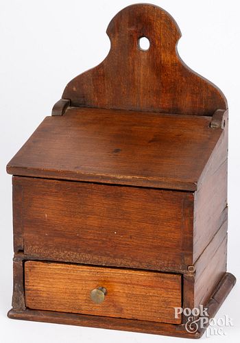 PENNSYLVANIA WALNUT SALT BOX,