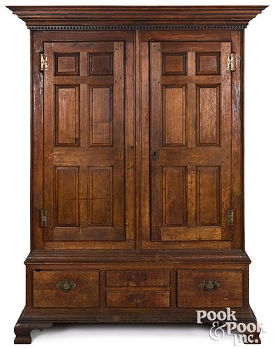 PENNSYLVANIA WALNUT SCHRANK, LATE