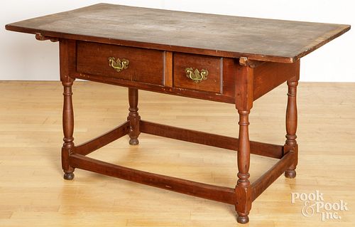 PENNSYLVANIA WALNUT TAVERN TABLE,