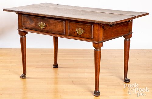 PENNSYLVANIA WALNUT TAVERN TABLE,
