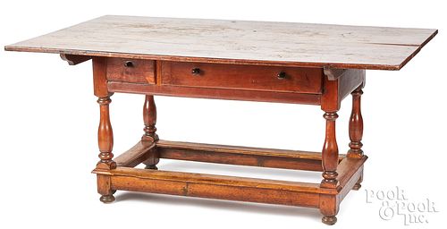 PENNSYLVANIA WALNUT TAVERN TABLE,