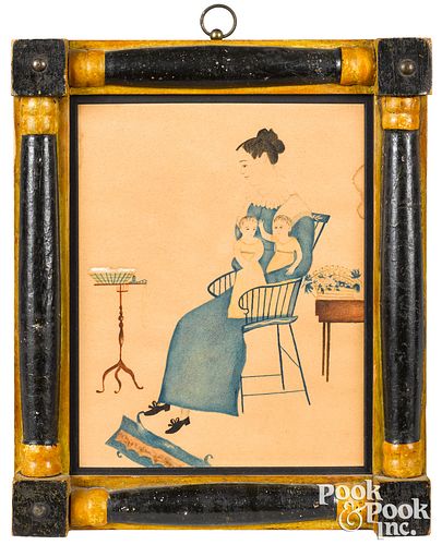 PENNSYLVANIA WATERCOLOR FOLK