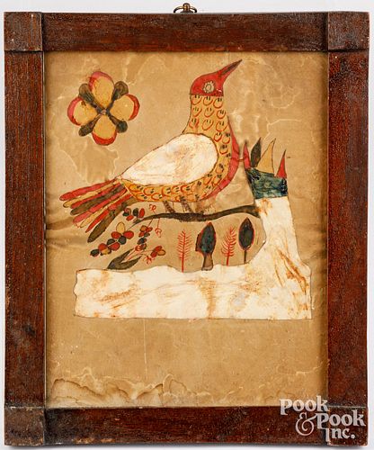 PENNSYLVANIA WATERCOLOR FRAKTUR