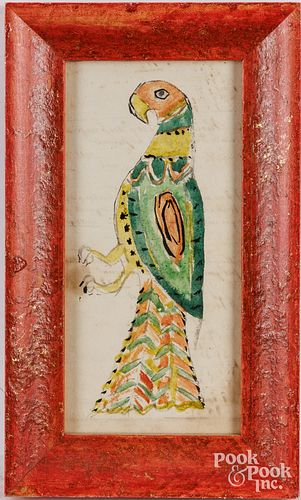 PENNSYLVANIA WATERCOLOR FRAKTUR