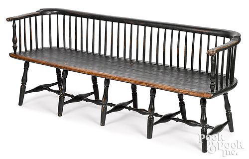 PENNSYLVANIA WINDSOR SETTEE, CA.