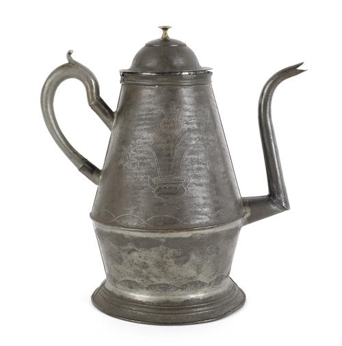 Pennsylvania wrigglework coffee pot