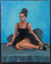 PENNY PURPURA BALLERINA IN BLA