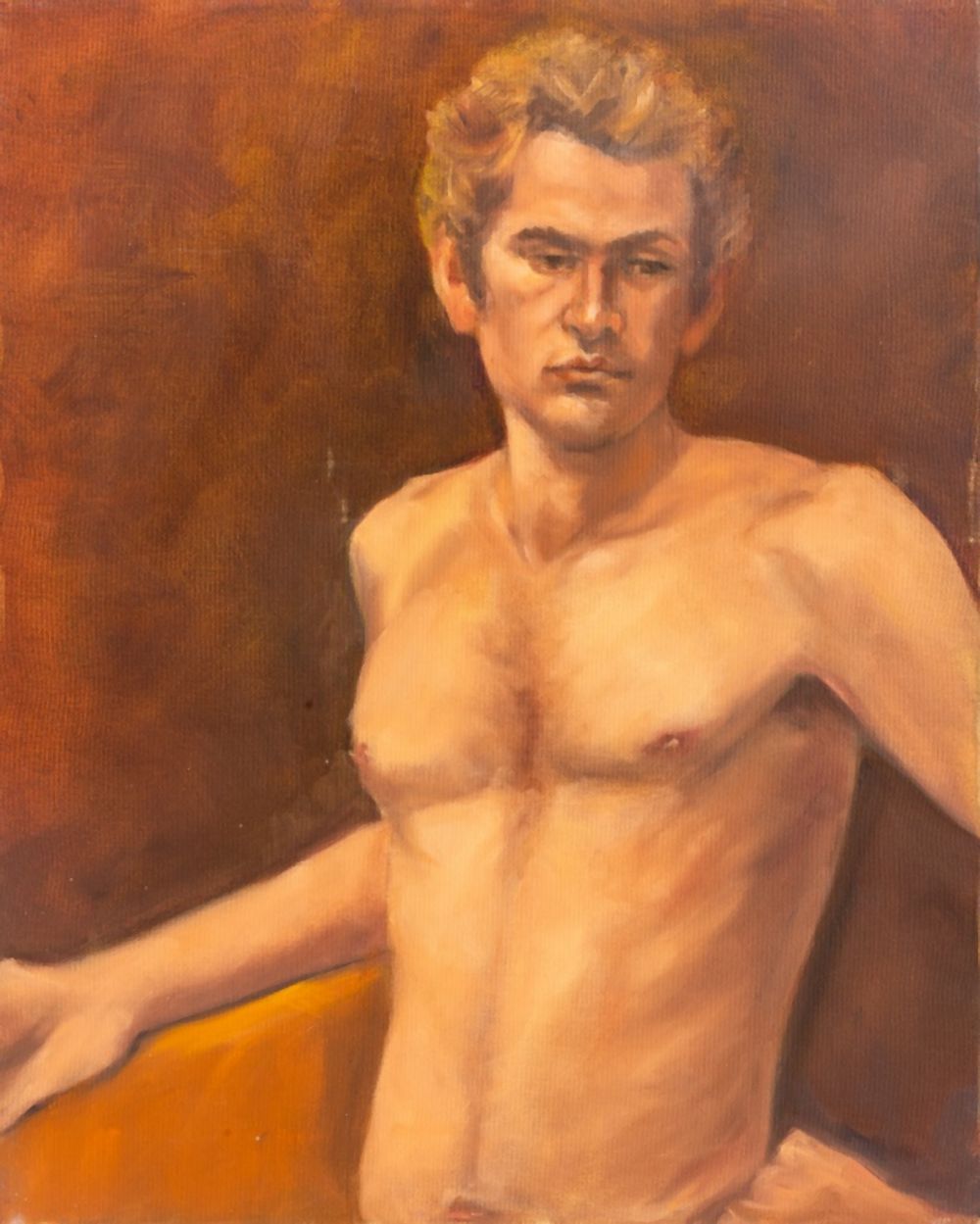 PENNY PURPURA NUDE MALE PORTRAIT