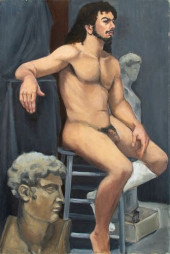 PENNY PURPURA NUDE MAN IN STUD