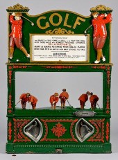 PENNY SLOT GOLF MACHINE, CIRCA
