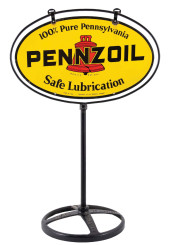 PENNZOIL CURB SIGN<br>DSP. A n