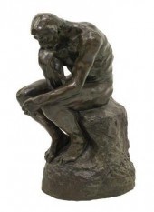 PENSEUR BRONZE AFTER AUGUSTE R